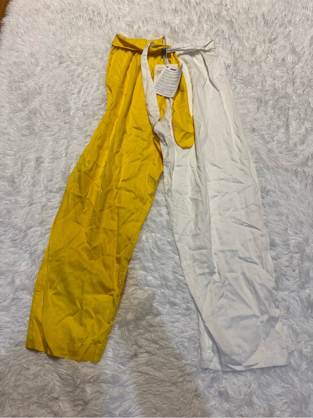 Mara hoffman alexa white yellow swim pants - Picture 2 of 14